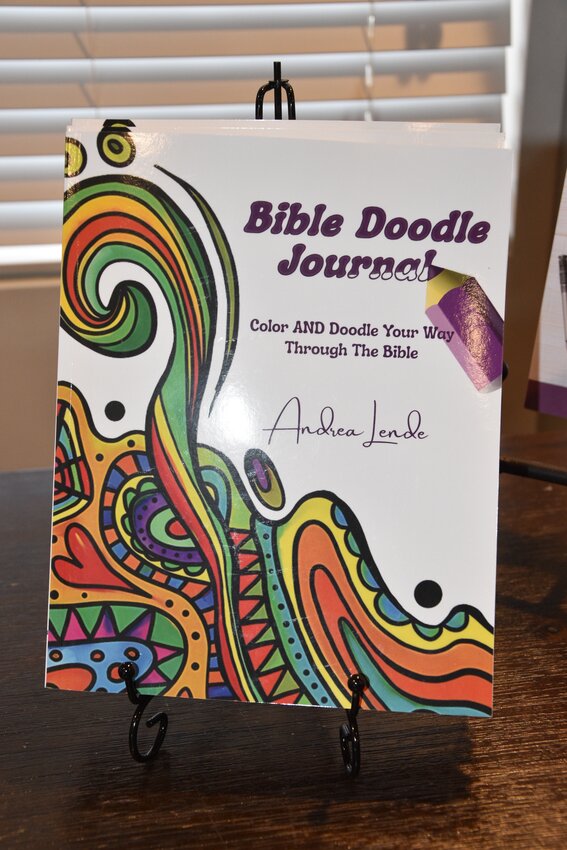 Andrea Lende’s Bible Doodle Journal that guides you how to journal God’s message.